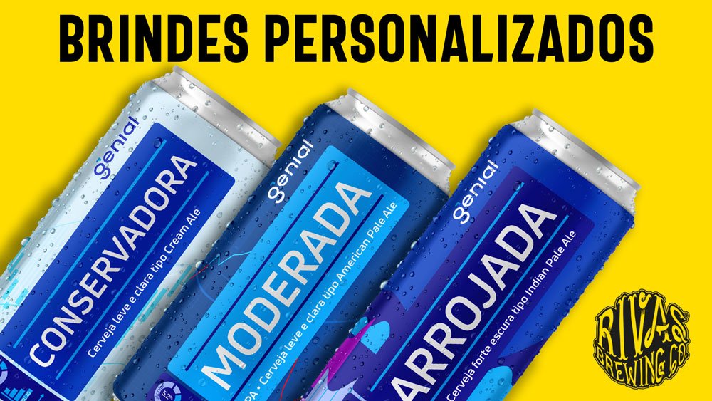 Cervejas personalizadas para clientes