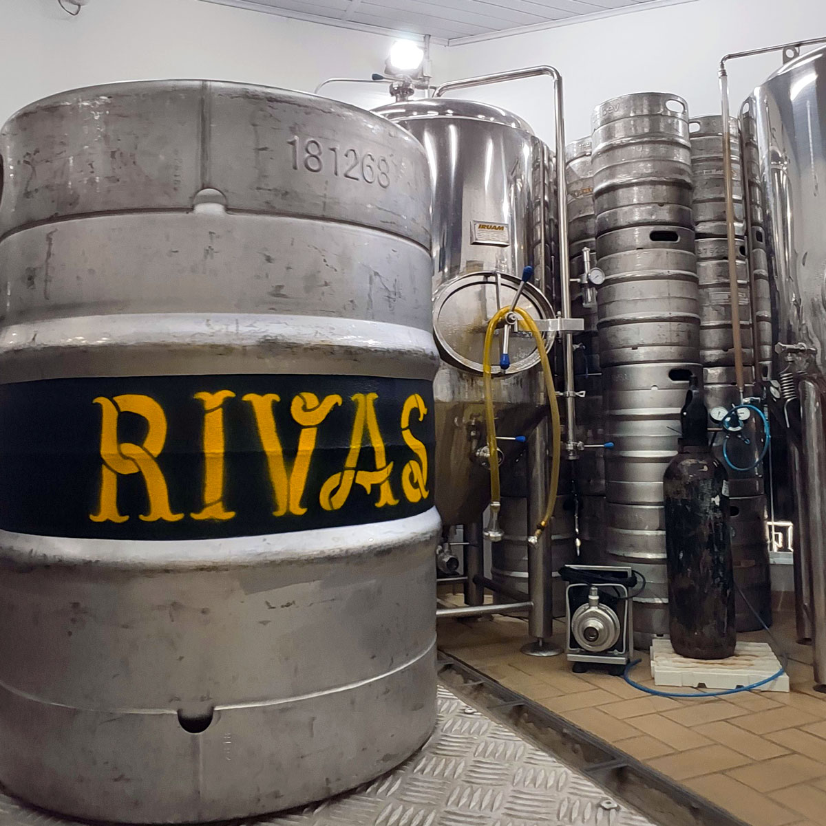 Barril de Chope Rivas Brewing Co